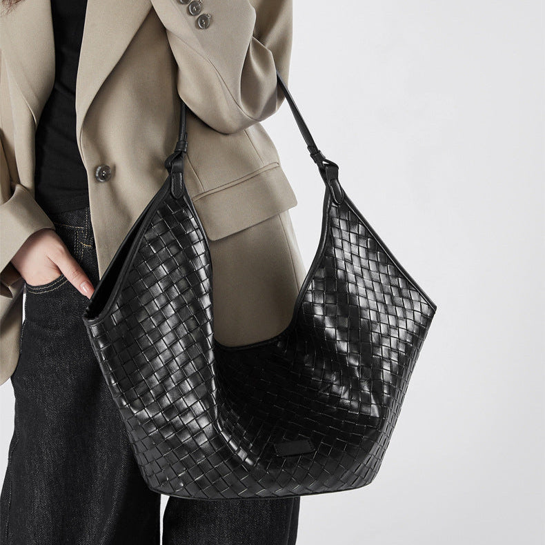 RODA WOVEN SHOULDER BAG