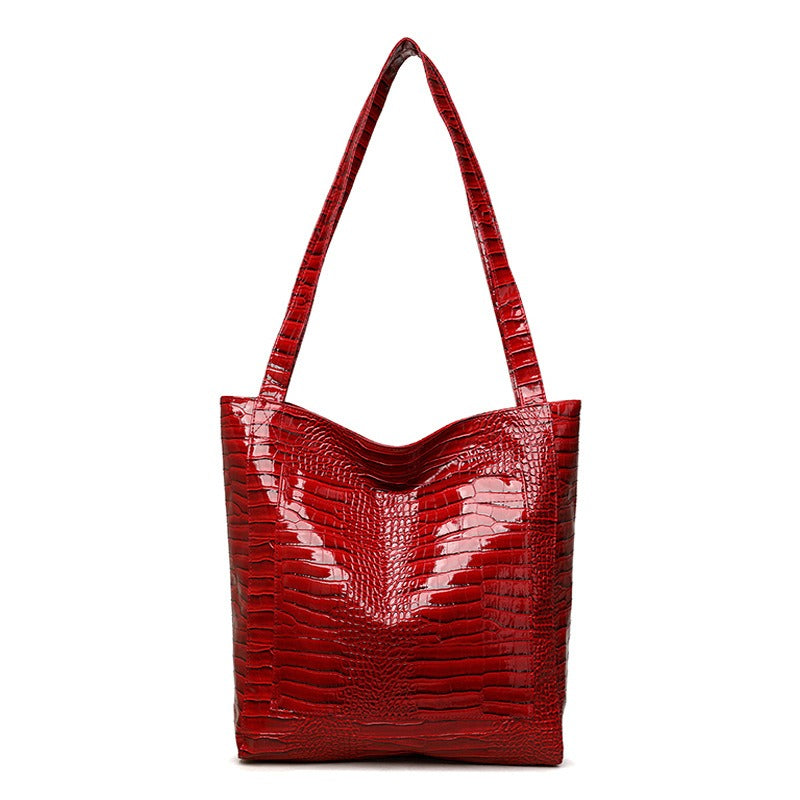LEICESTER CROCO TOTEBAG