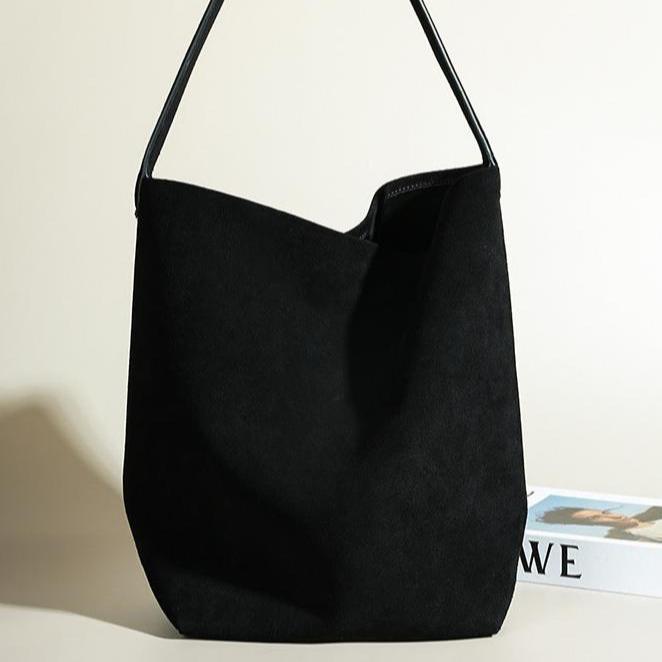 SARA SUEDE TOTE BAG