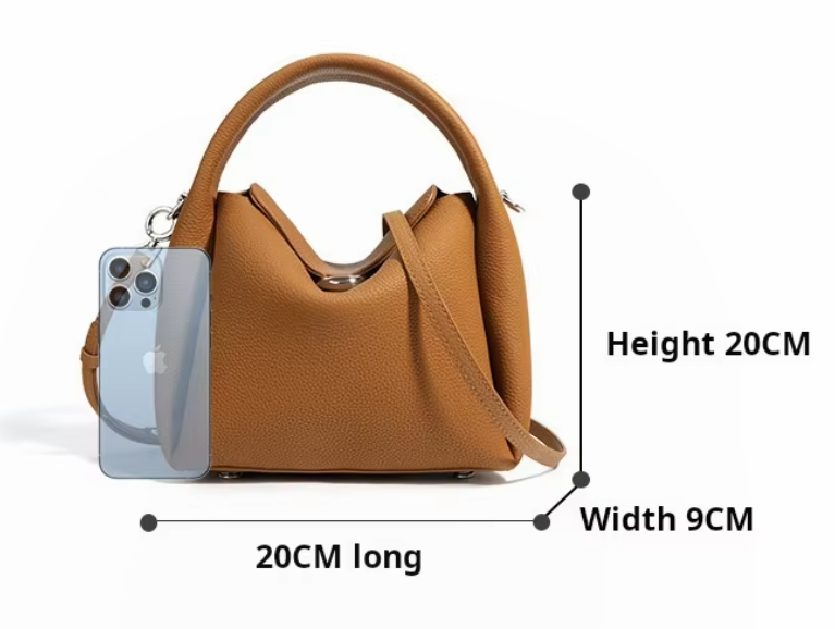 BOUCHY VEGAN LEATHER HANDBAG