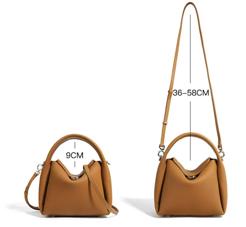 BOUCHY VEGAN LEATHER HANDBAG