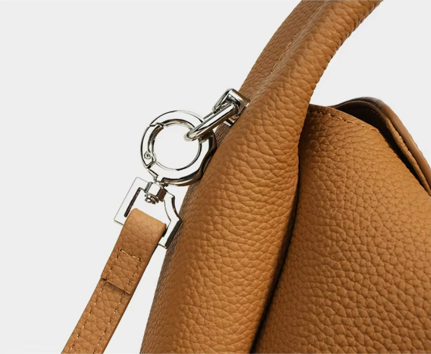 BOUCHY VEGAN LEATHER HANDBAG