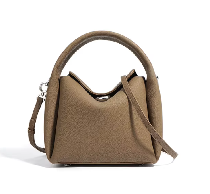 BOUCHY VEGAN LEATHER HANDBAG