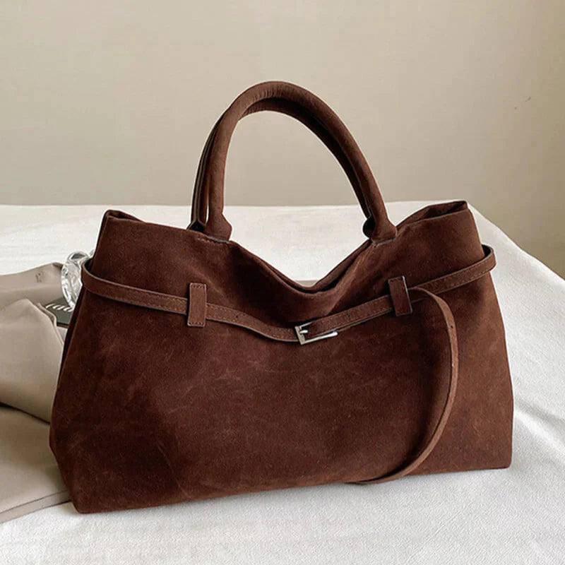 MILA SUEDE HANDBAG