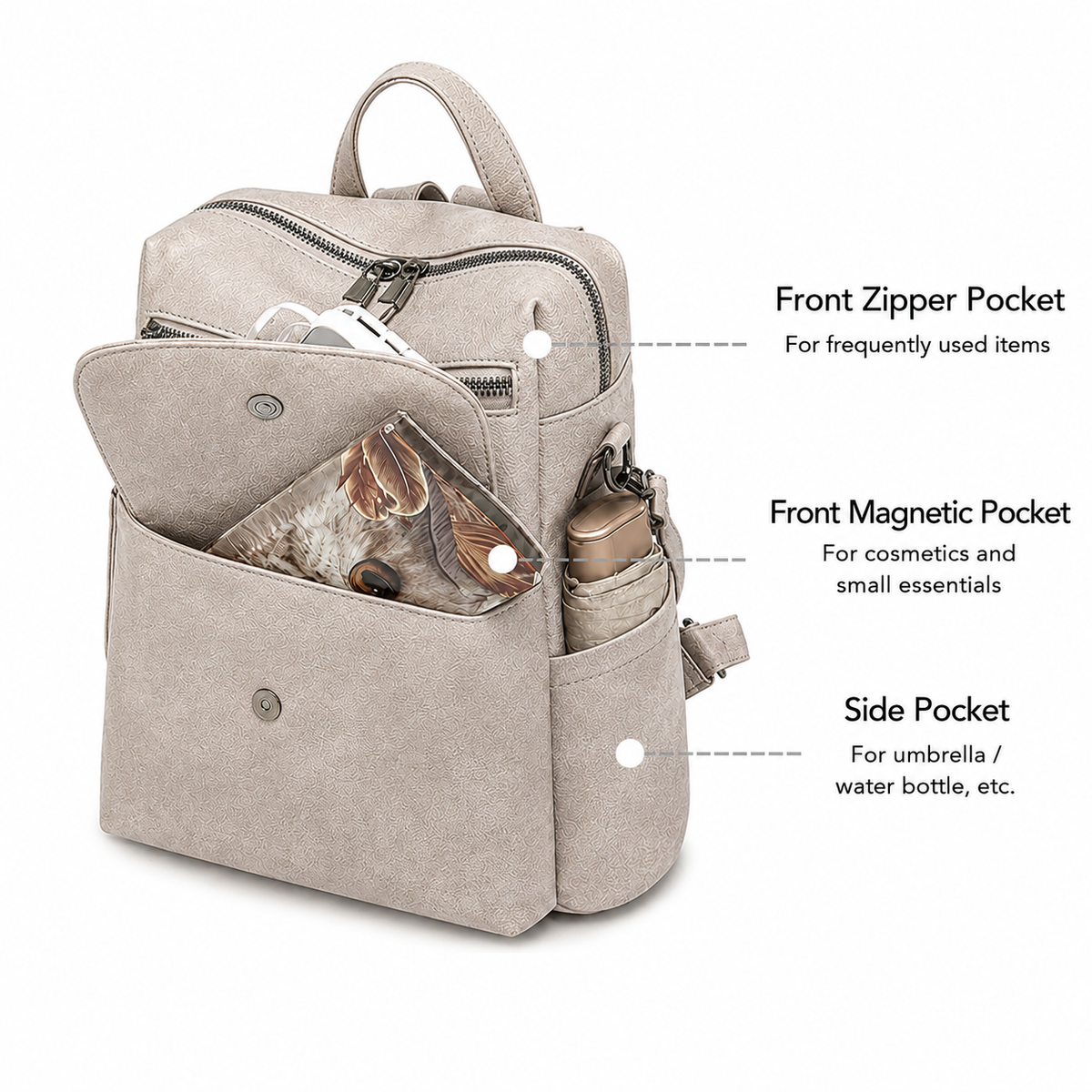VENETIA MULTIFUNCIONAL BACKPACK