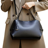 MIREYA SOFT STRUCTURE LEATHER HANDBAG