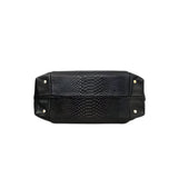 ZARENA NOIR SERPENT TOTE