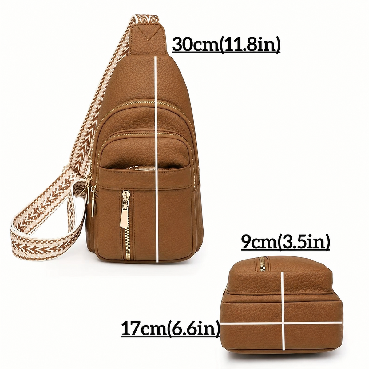 Vintage Bohemian Crossbody Sling Bag