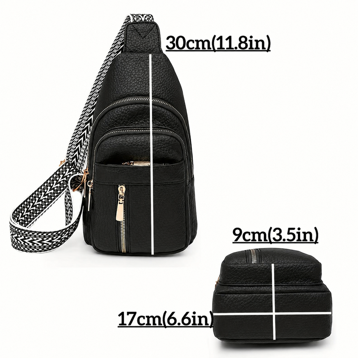 Vintage Bohemian Crossbody Sling Bag