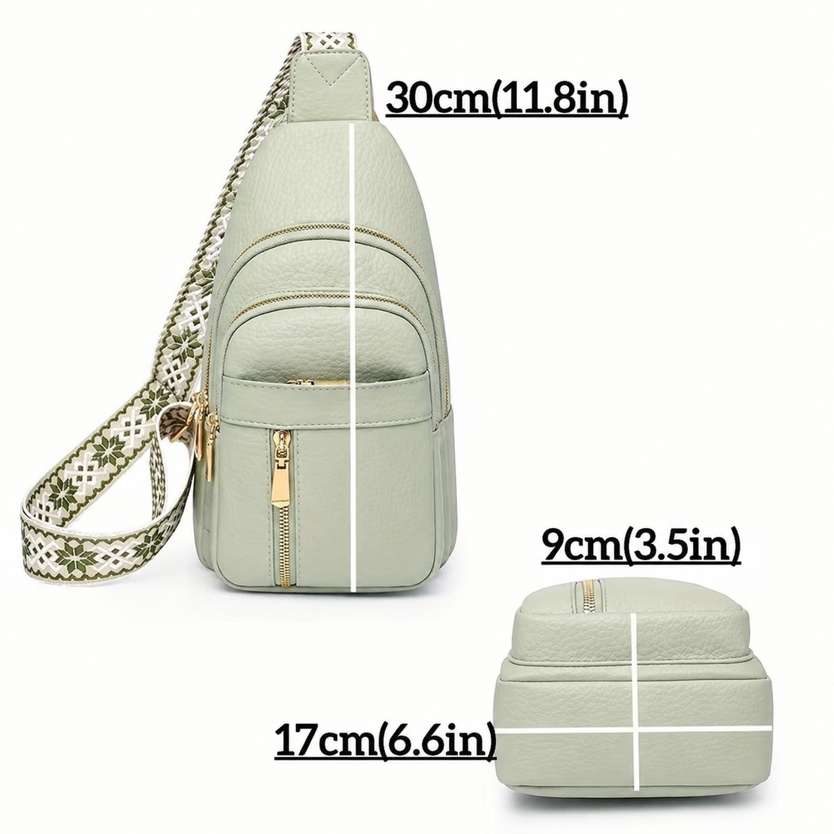 Vintage Bohemian Crossbody Sling Bag