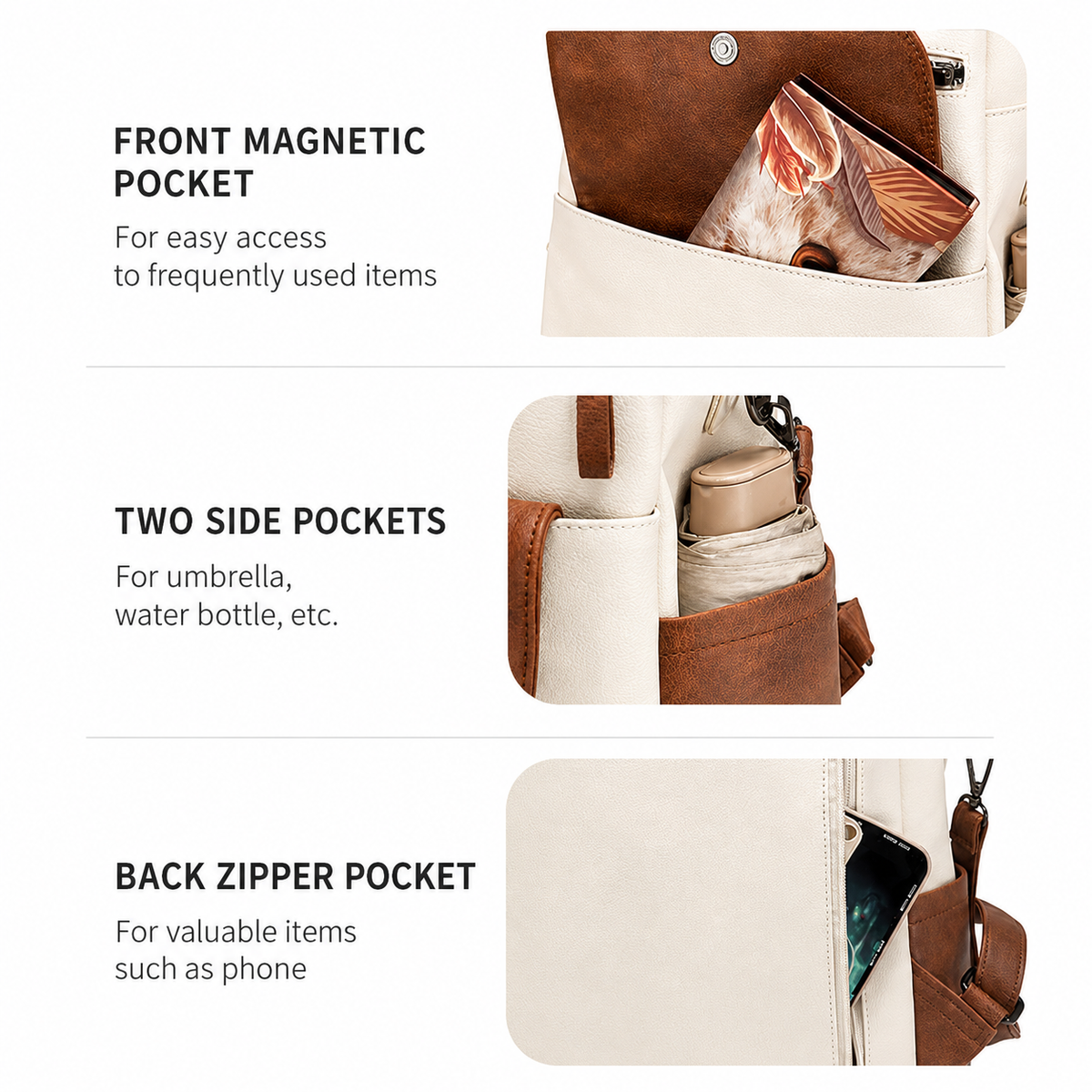 VENETIA MULTIFUNCIONAL BACKPACK
