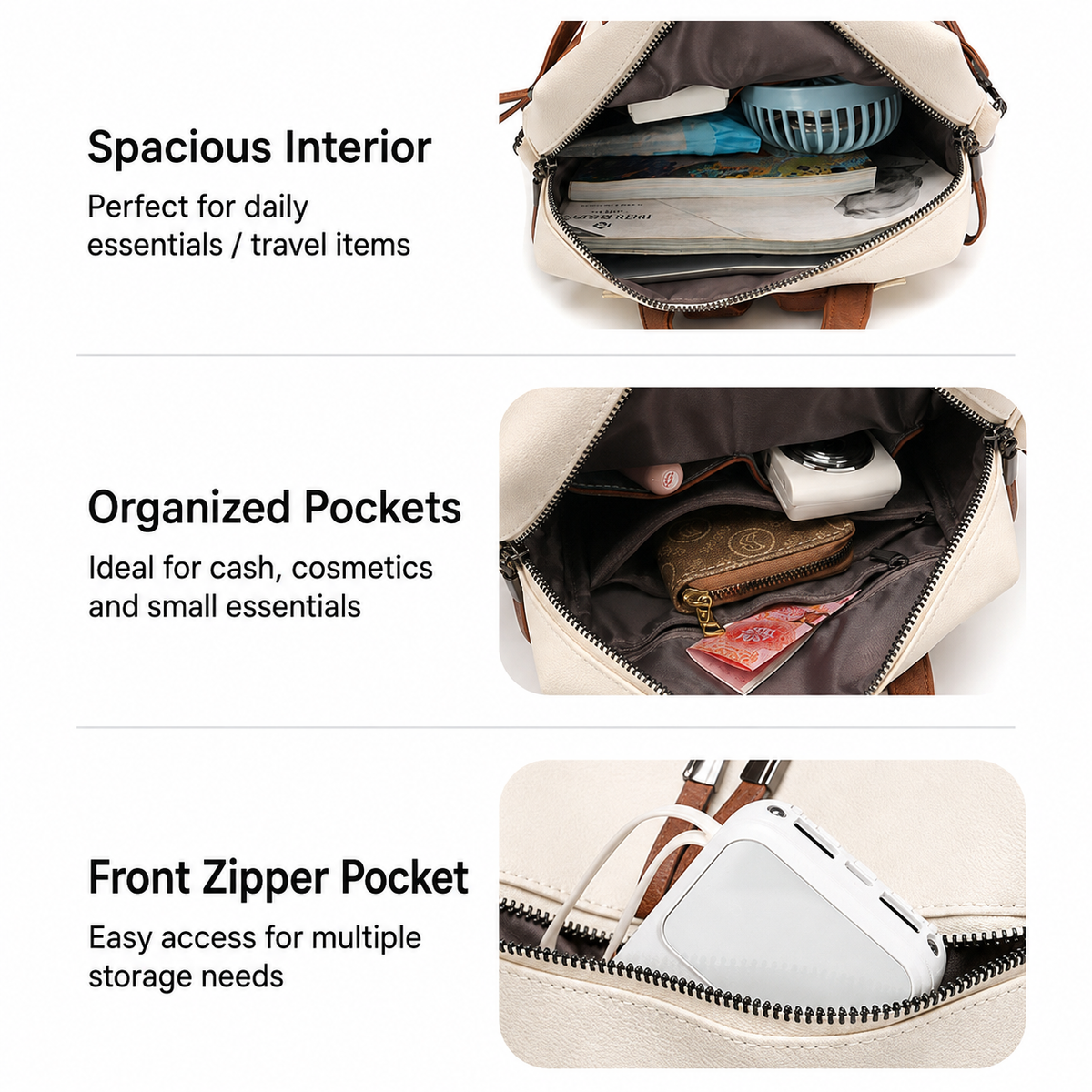 VENETIA MULTIFUNCIONAL BACKPACK