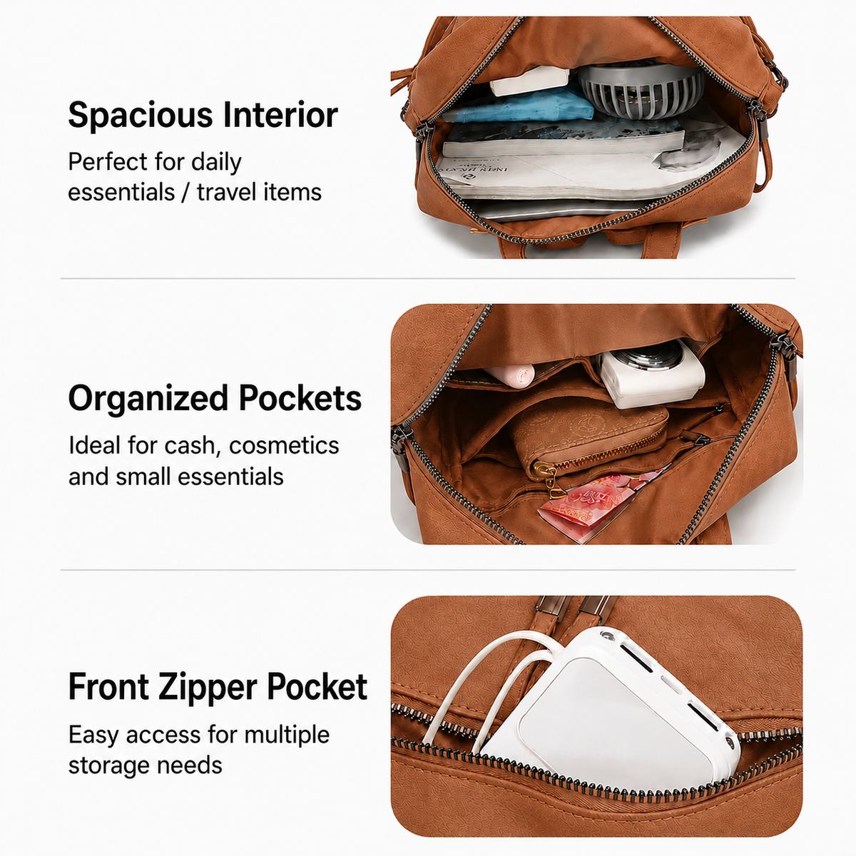 VENETIA MULTIFUNCIONAL BACKPACK