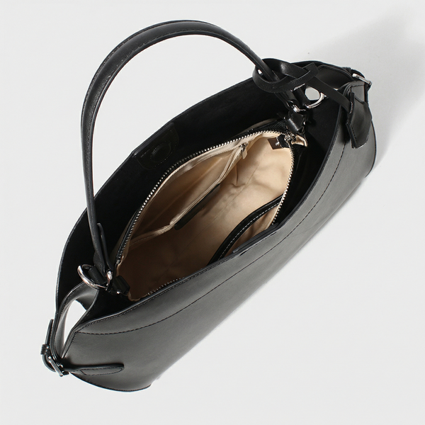 MIREYA SOFT STRUCTURE LEATHER HANDBAG