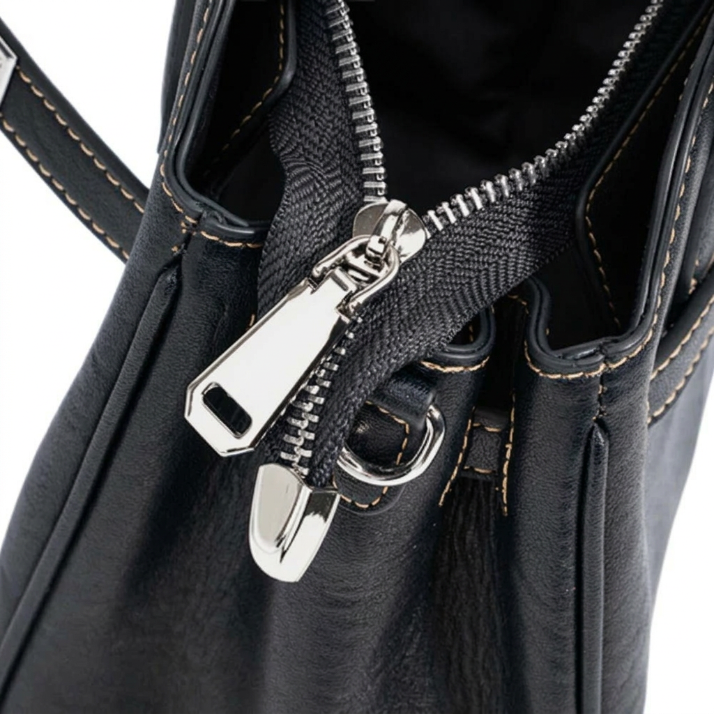 VALMERE LEATHER TOTE 15''