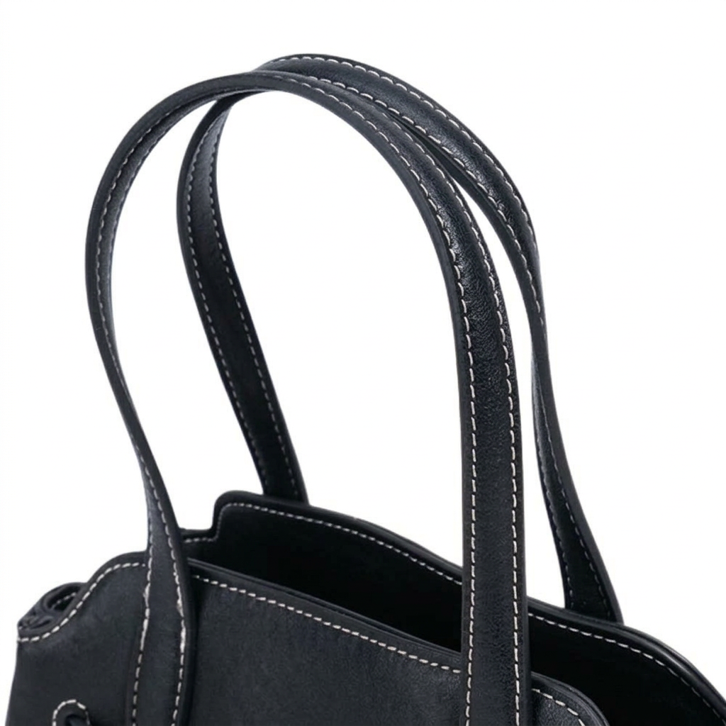 VALMERE LEATHER TOTE 15''