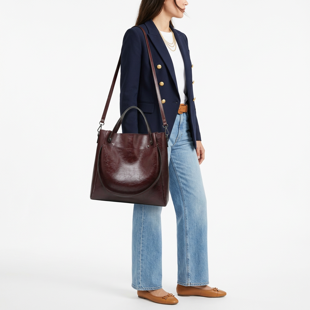 VERONA OIL TOTE BAG