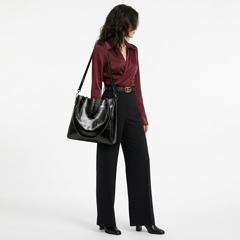 VERONA OIL TOTE BAG