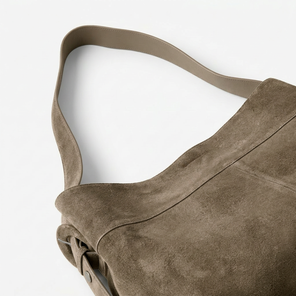 GENEVA SUEDE TOTE 17"