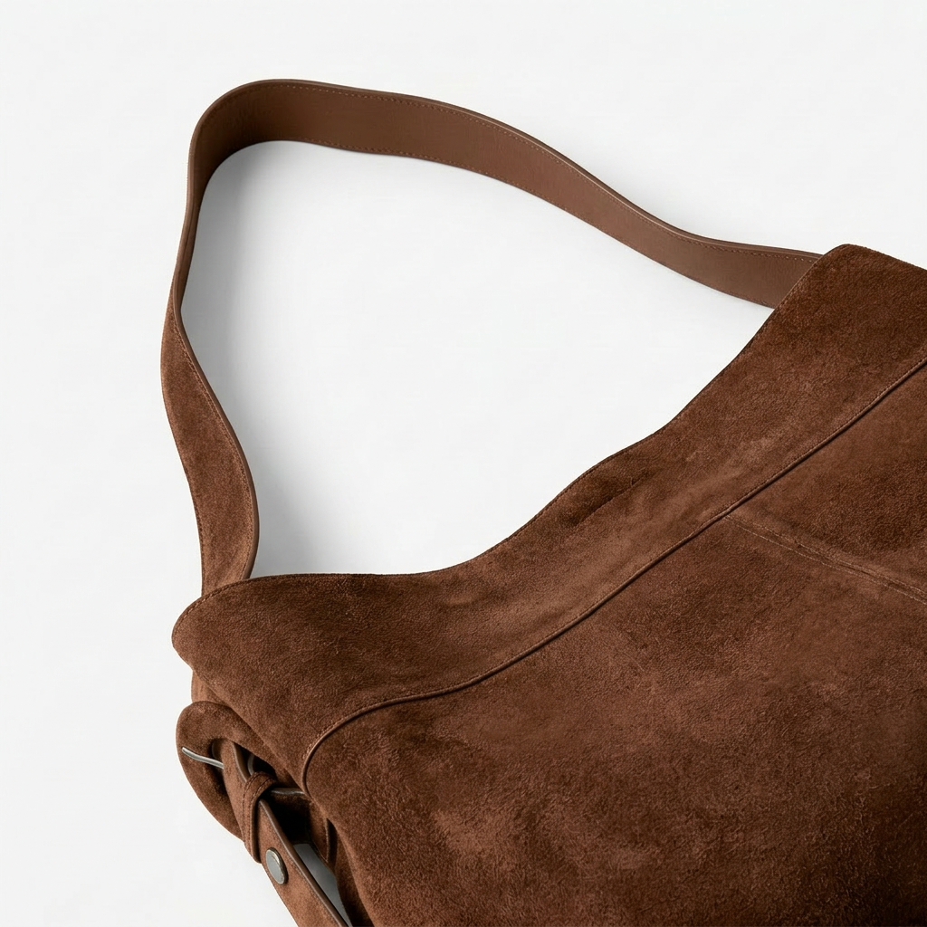 GENEVA SUEDE TOTE 17"