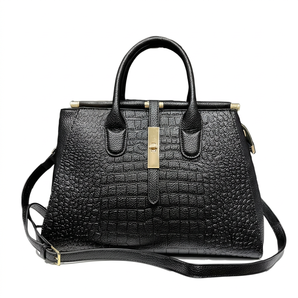 MARIBELLE CROC LUXE TOTE 13''