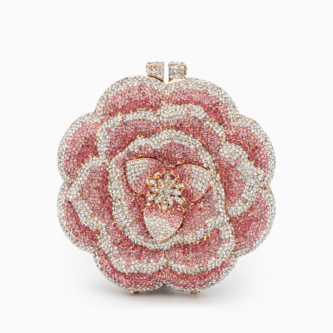 JULIA FLOWER CLUTCH BAG