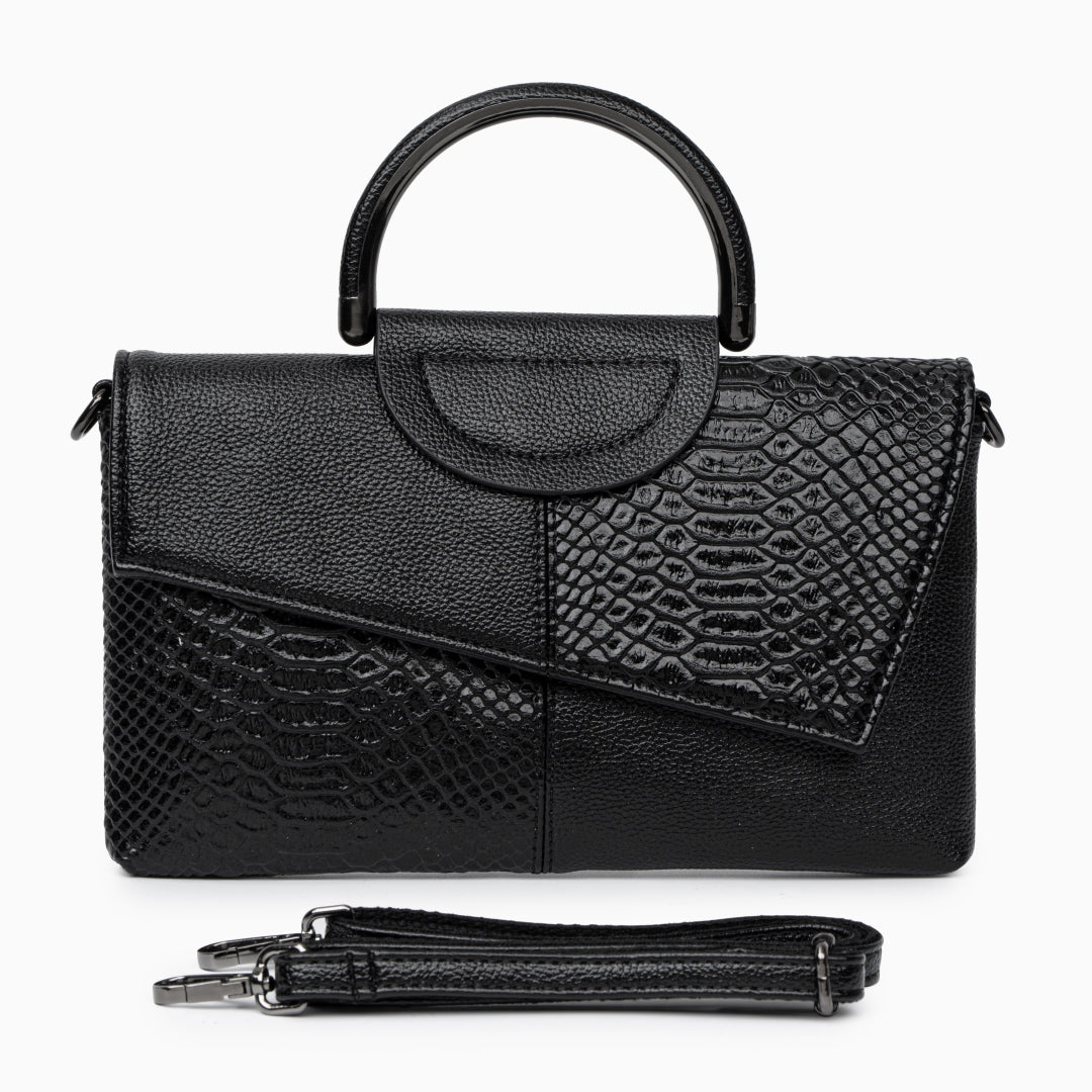 ZAFIRA SOFT LEATHER SHOULDER BAG