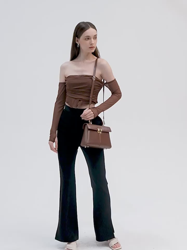QUEEN NAPPA VEGAN LEATHER HANDBAG